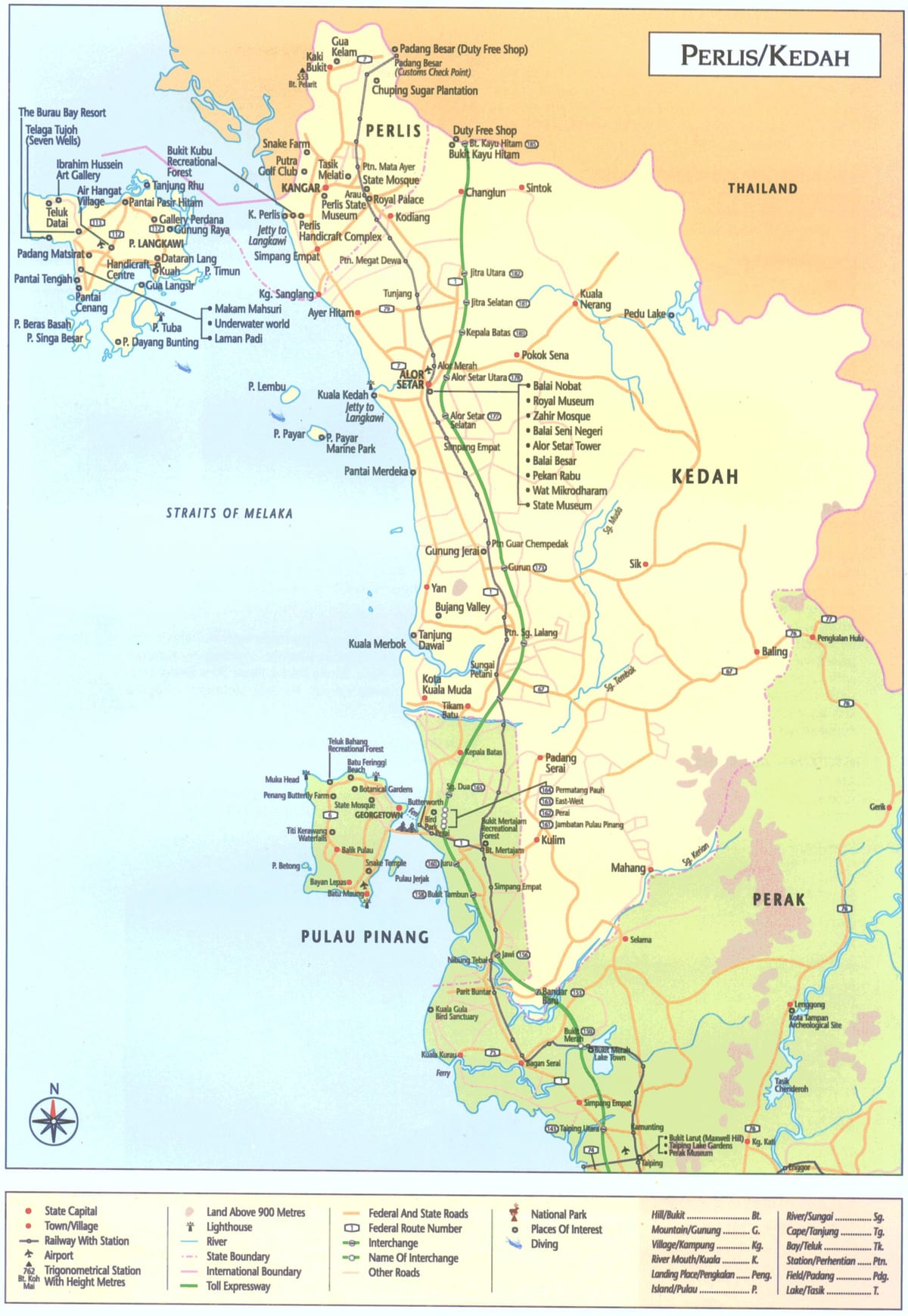 マレーシアでくだ地図