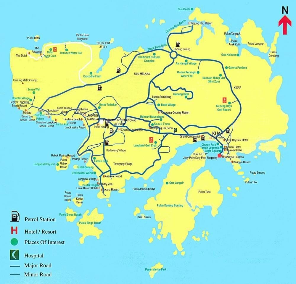 図マレーシアランカウイ
