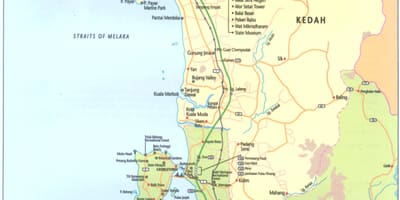 マレーシアでくだ地図