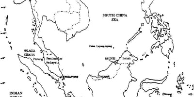 図マレーシアのマップの作成