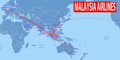 図マレーシアのルート