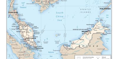 マレーシア国際空港地図