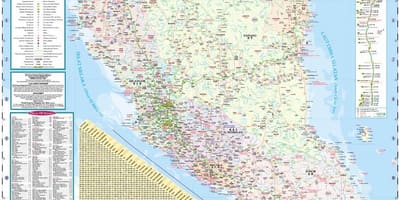図マレーシアの道路地図と道案内