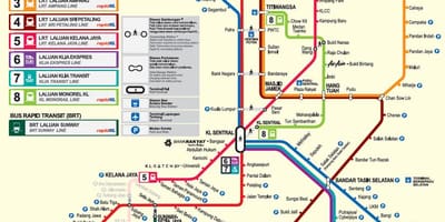 マレーシアmrt地図2016年