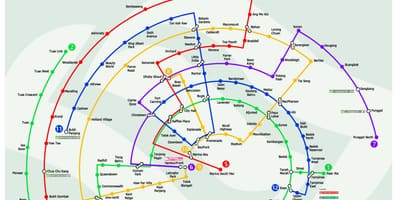 Mrtライン図マレーシア